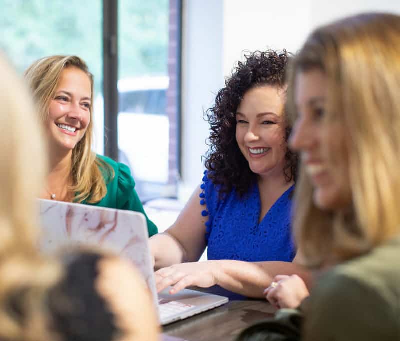 Group of women collaborating